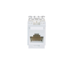 NetKey CAT6 UTP Punchdown Keystone Jack, White