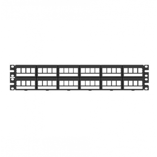 48port Patch Panel with Label for UTP, 2RU