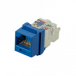 NetKey CAT6 UTP Keystone Jack, Blue